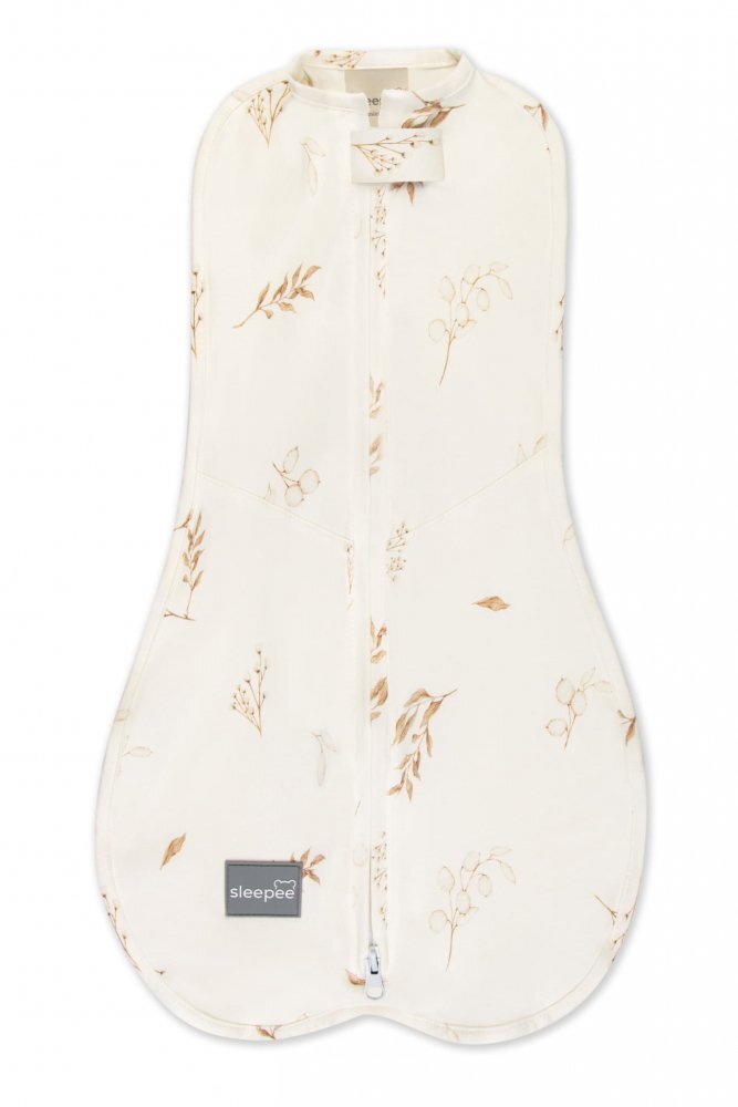 Nor Pufos Saculet Swaddle pentru infasat nou nascut + caciulita First Step Boho Sleepee