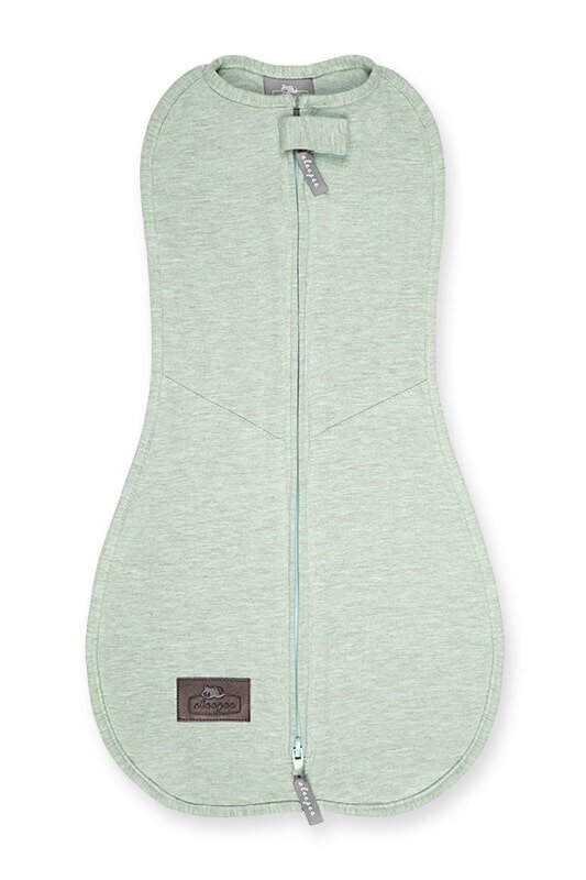 Nor Pufos Saculet swaddle pentru infasat nou nascut + caciulita First Step Menta Sleepee
