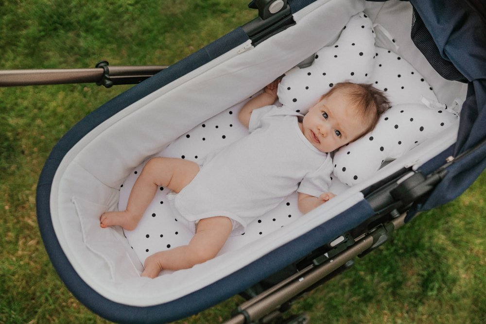Nor Pufos Set 2 cearsafuri cu elastic pentru landoucosulet bebe Dots Sleepee
