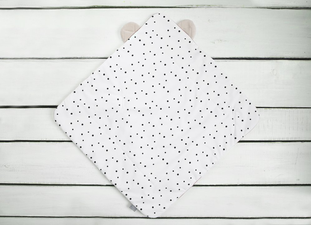 Nor Pufos Wrap cu urechi Babyhorn pentru nou nascut Royal Baby Sand Sleepee