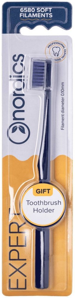 Nordics Periuta de dinti Expert 6580 filamente - moale - mov