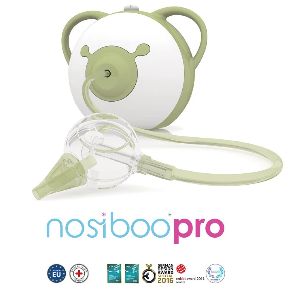 Nosiboo Aspirator nazal electric Pro Vernil