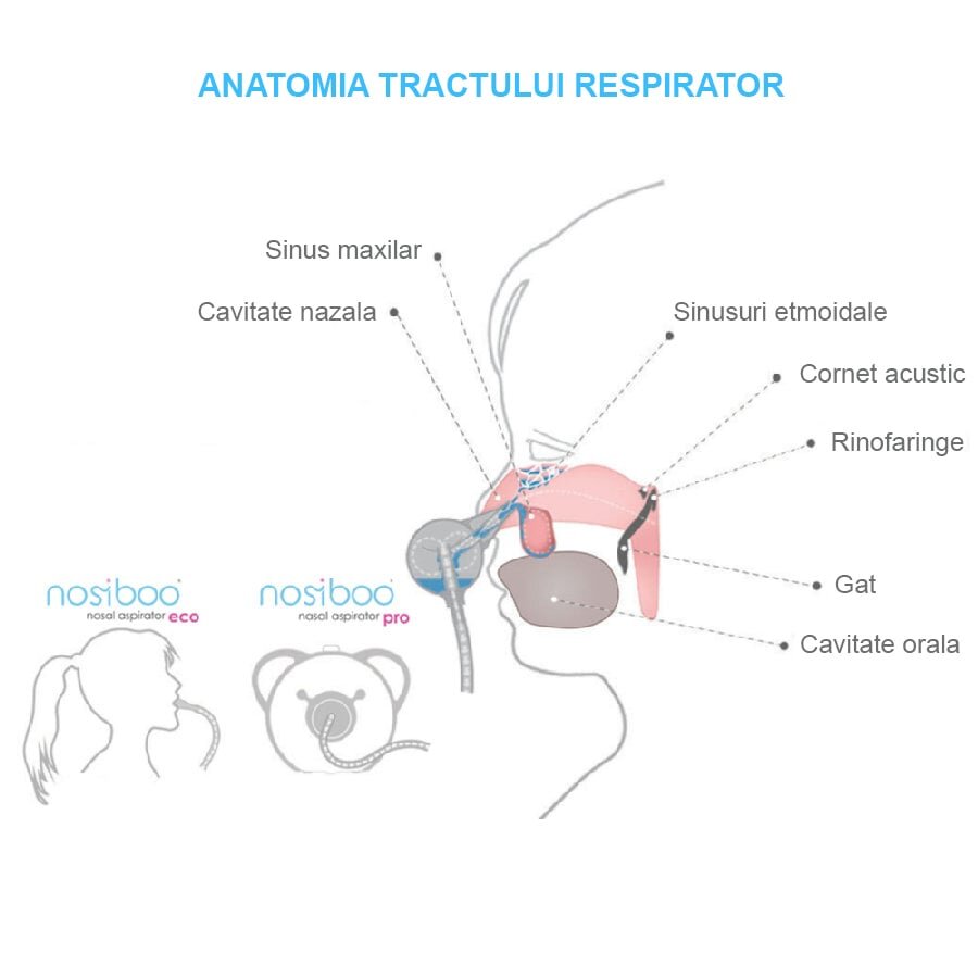 Nosiboo Aspirator nazal electric Pro Vernil
