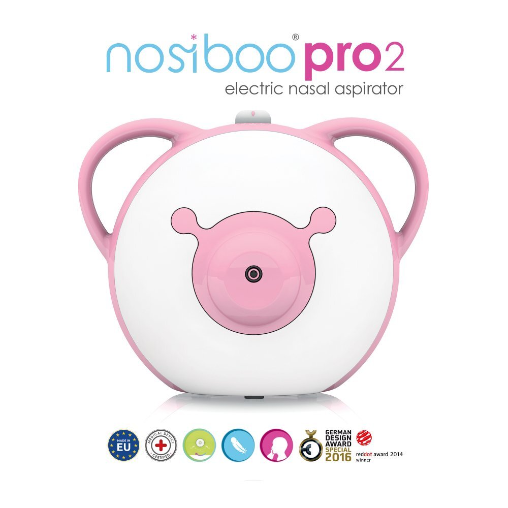 Nosiboo Aspirator nazal electric Pro2 Roz