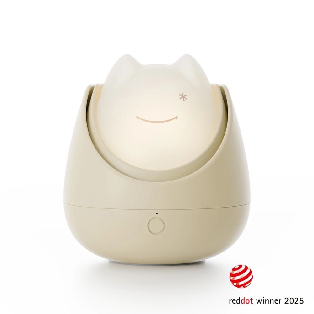 Nosiboo Lampa de veghe Zigg cu lumina rosie si temporizator Beige