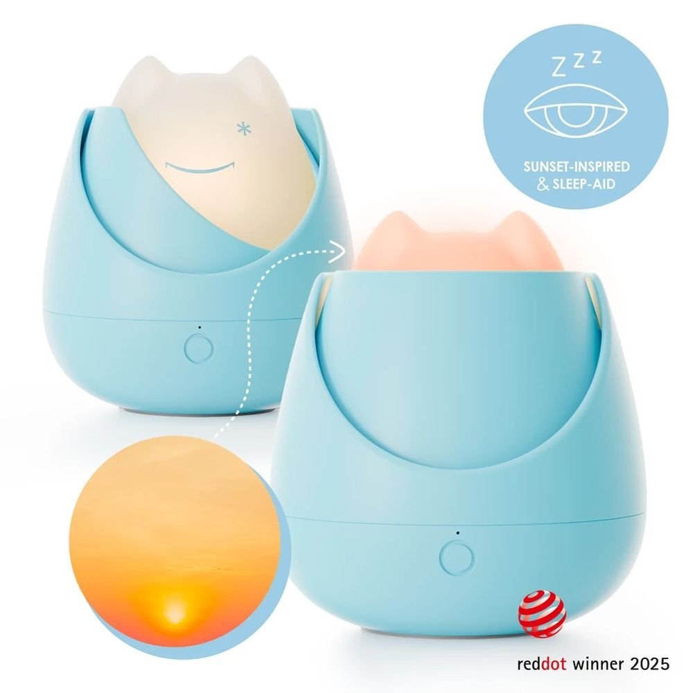 Nosiboo Lampa de veghe Zigg cu lumina rosie si temporizator Blue
