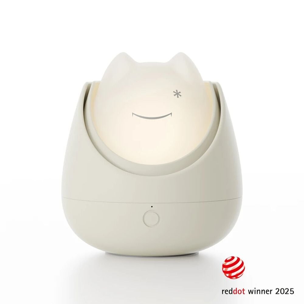 Nosiboo Lampa de veghe Zigg cu lumina rosie si temporizator Grey