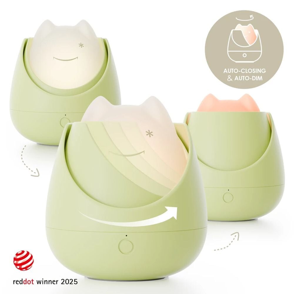 Nosiboo Lampa de veghe Zigg cu lumina rosie si temporizator Sage