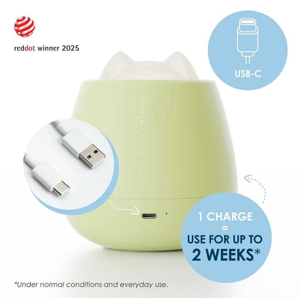 Nosiboo Lampa de veghe Zigg cu lumina rosie si temporizator Sage