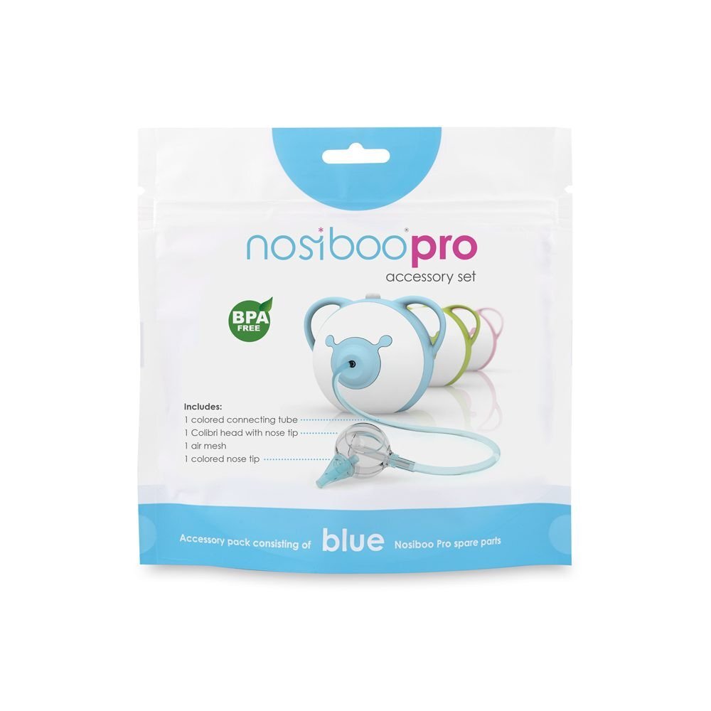 Nosiboo Set accesorii aspirator nazal electric Pro albastru