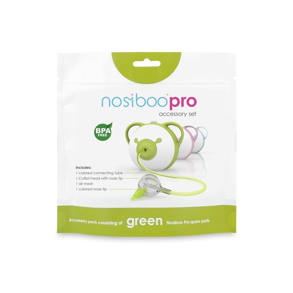 Nosiboo Set accesorii aspirator nazal electric Pro verde