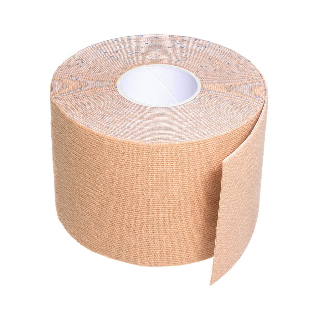 NOVAMA Banda Kinesiologica Kino2 impermeabila moale si confortabila fara latex 5 cm x 5 m bej