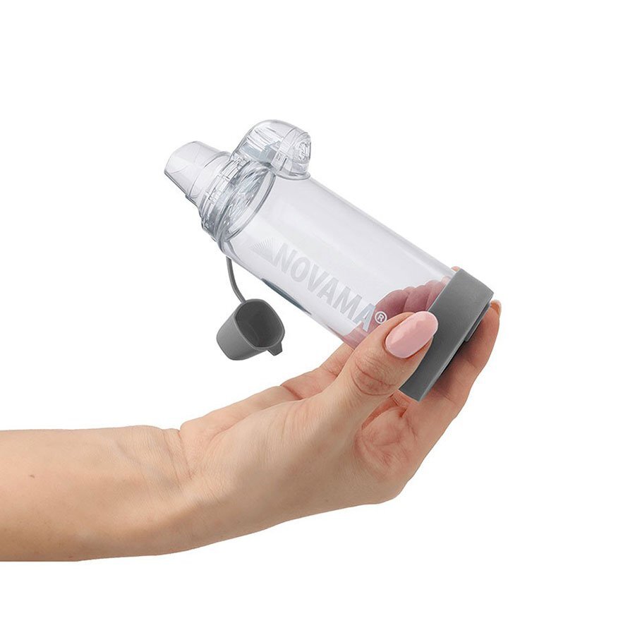 NOVAMA Camera de inhalare Pulma IV fara masca capacitate de 175 ml fabricata din material antistatic ABS fara BPA si latex
