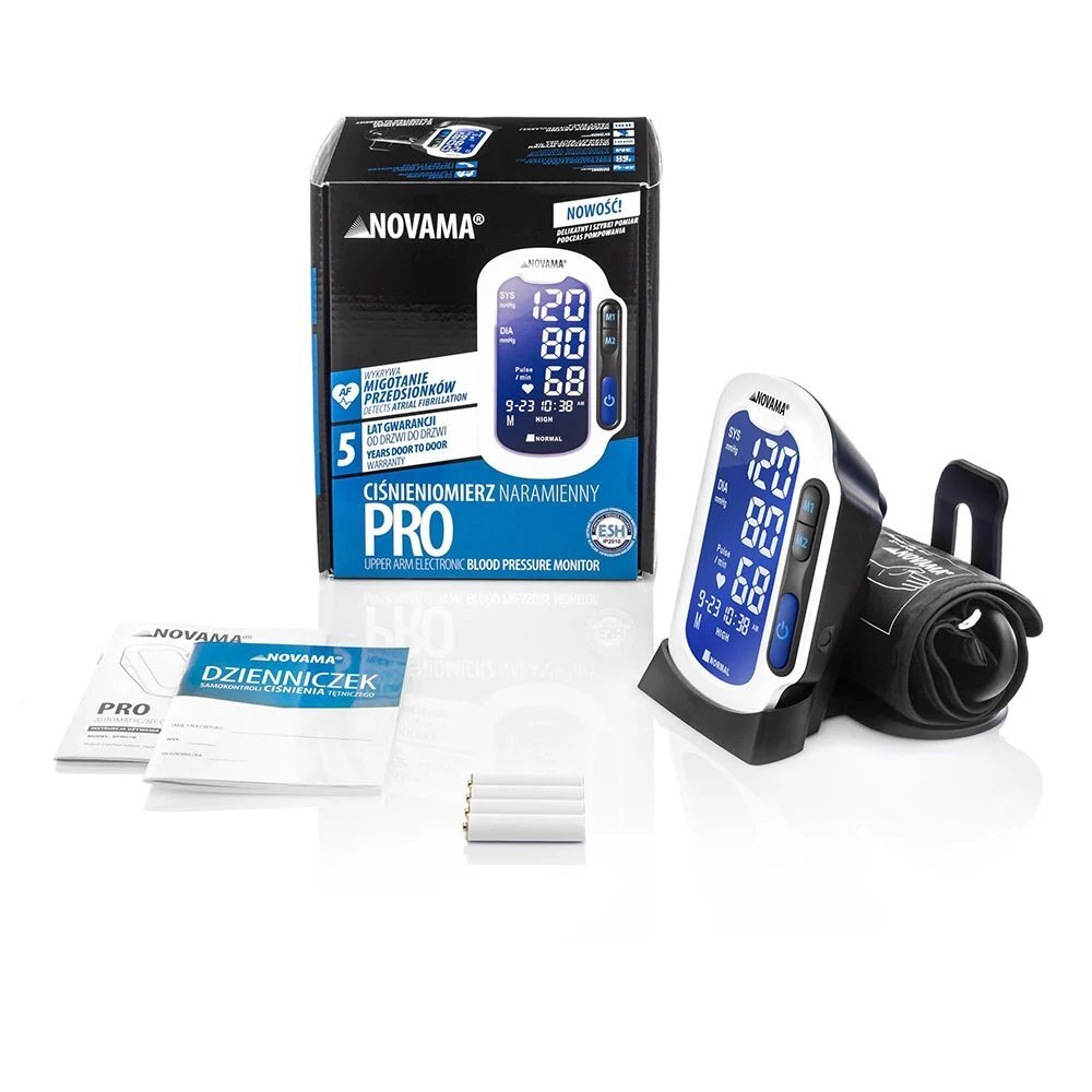 NOVAMA Tensiometru electronic de brat Pro manseta universala 22 - 42 cm