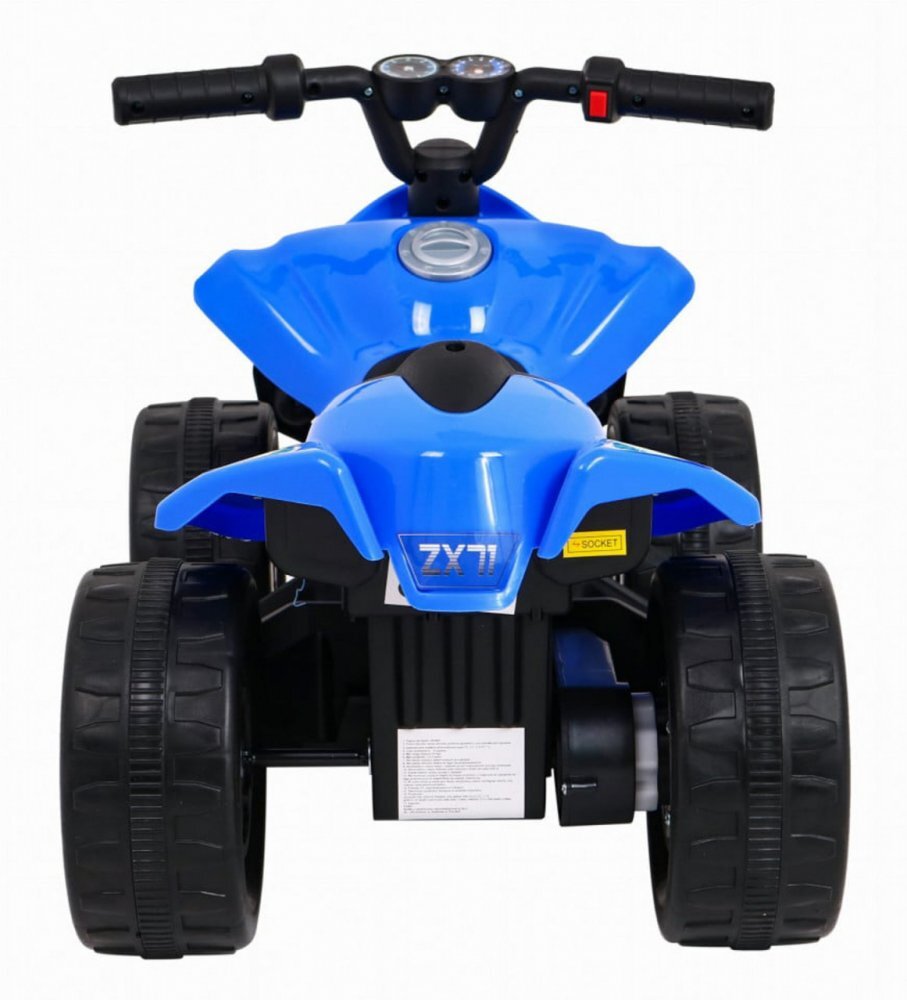 Novokids ATV electric pentru copii Mini Monster Albastru 6V lungime 70 cm greutate admisa 30 kg