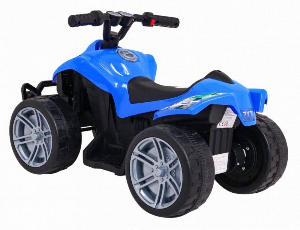 Novokids ATV electric pentru copii Mini Monster Albastru 6V lungime 70 cm greutate admisa 30 kg