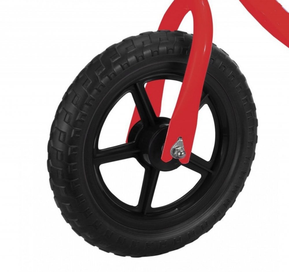 Novokids Bicicleta pentru copii SplendOr Balance Bike 121 Rosu pedagogica fara pedale Roti 12 inch 1-5 ani Maxim 30 kg Cadru otel Roti din spuma cauciucata EVA Ghidon si sa reglabile pe inaltime