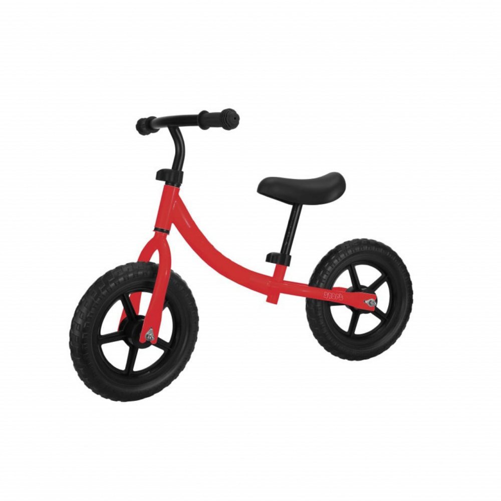 Novokids Bicicleta pentru copii SplendOr Balance Bike 121 Rosu pedagogica fara pedale Roti 12 inch 1-5 ani Maxim 30 kg Cadru otel Roti din spuma cauciucata EVA Ghidon si sa reglabile pe inaltime