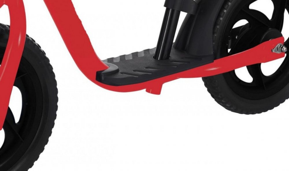 Novokids Bicicleta pentru copii SplendOr Balance Bike 124 Rosu pedagogica fara pedale Cu platforma Roti 12 inch 1-5 ani Maxim 30 kg Cadru otel Roti din spuma cauciucata EVA Ghidon si sa reglabile pe inaltime