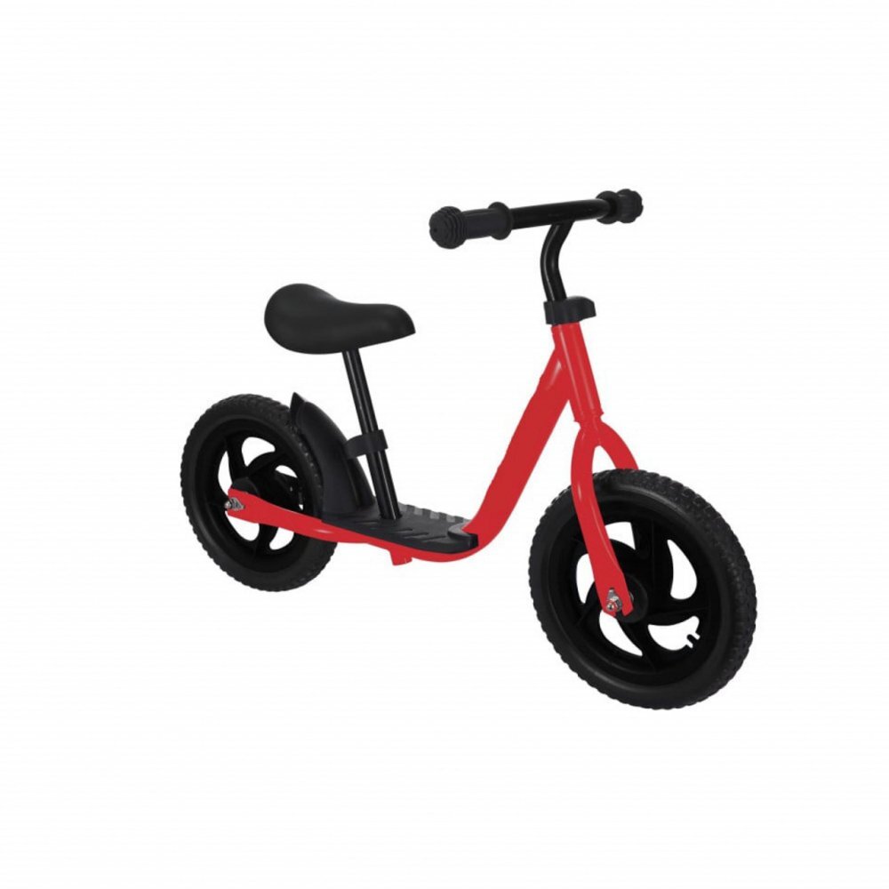 Novokids Bicicleta pentru copii SplendOr Balance Bike 124 Rosu pedagogica fara pedale Cu platforma Roti 12 inch 1-5 ani Maxim 30 kg Cadru otel Roti din spuma cauciucata EVA Ghidon si sa reglabile pe inaltime