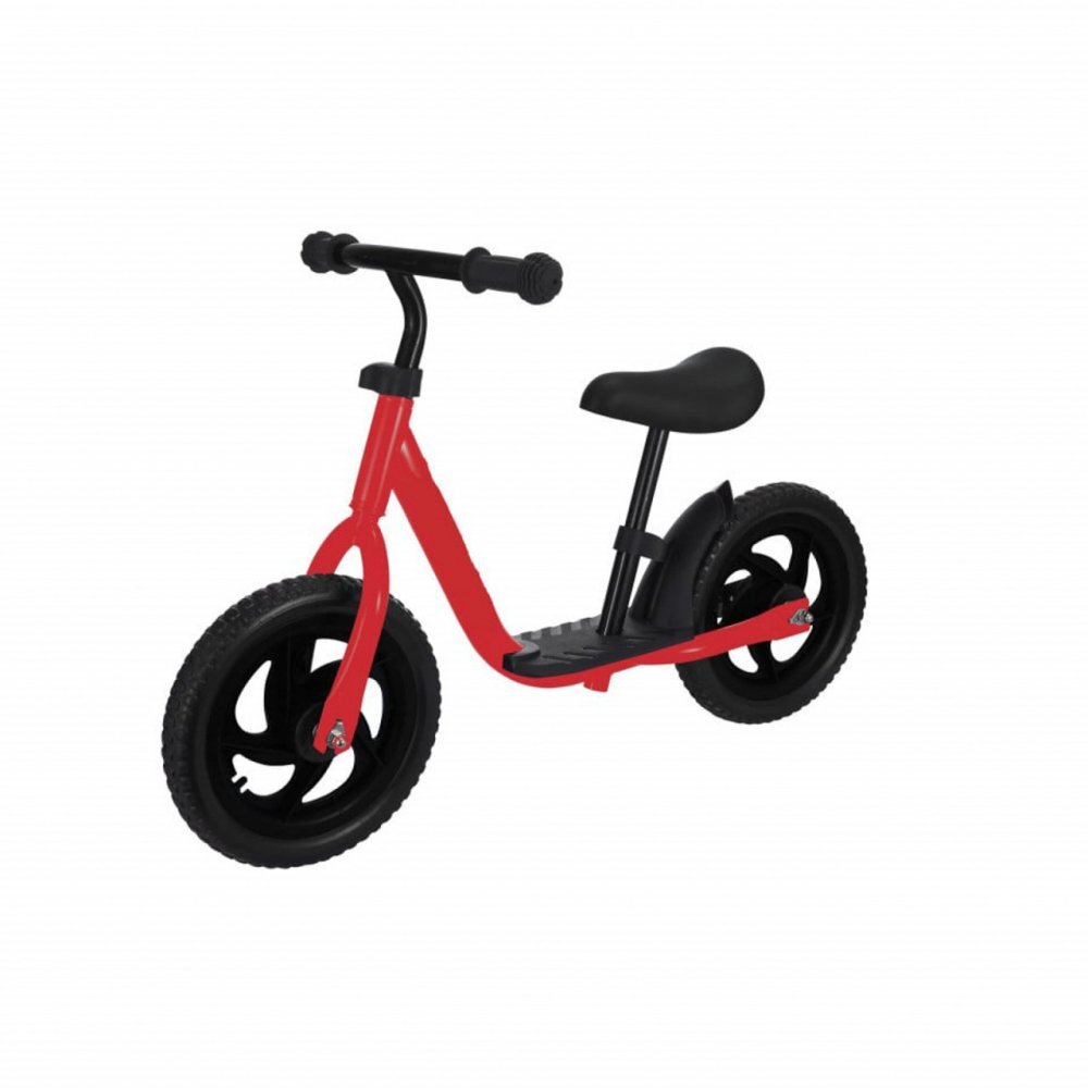 Novokids Bicicleta pentru copii SplendOr Balance Bike 124 Rosu pedagogica fara pedale Cu platforma Roti 12 inch 1-5 ani Maxim 30 kg Cadru otel Roti din spuma cauciucata EVA Ghidon si sa reglabile pe inaltime