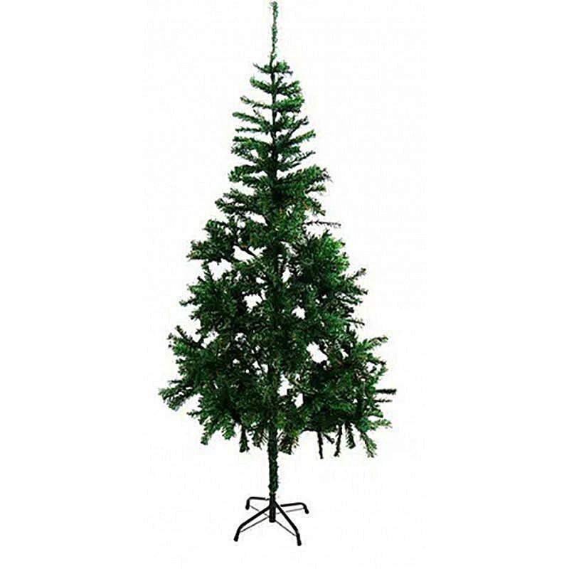 Novokids Brad artificial de Craciun Verde cu 450 de crengi Coroana bogata Inaltime 210 cm Suport inclus Pom Ecologic
