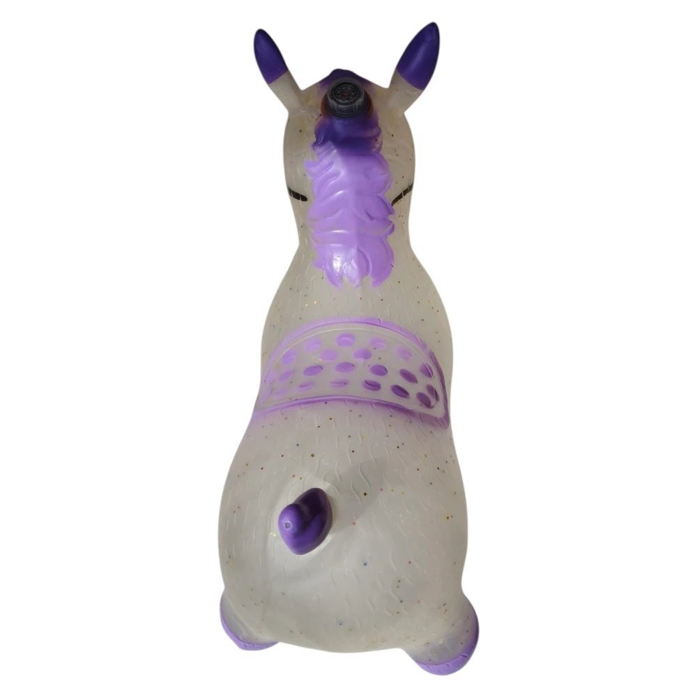 Novokids Calut de sarit gonflabil Jumping Donkey cu sunete si lumini 55x50x25 cm movgri