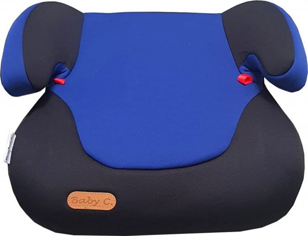 Novokids Inaltator auto cu manere Baby Care PRO Albastru cu Negru 15-36 kg Sistem de prindere in centura de siguranta Omologare R-129 i-Size Husa detasabila si lavabila