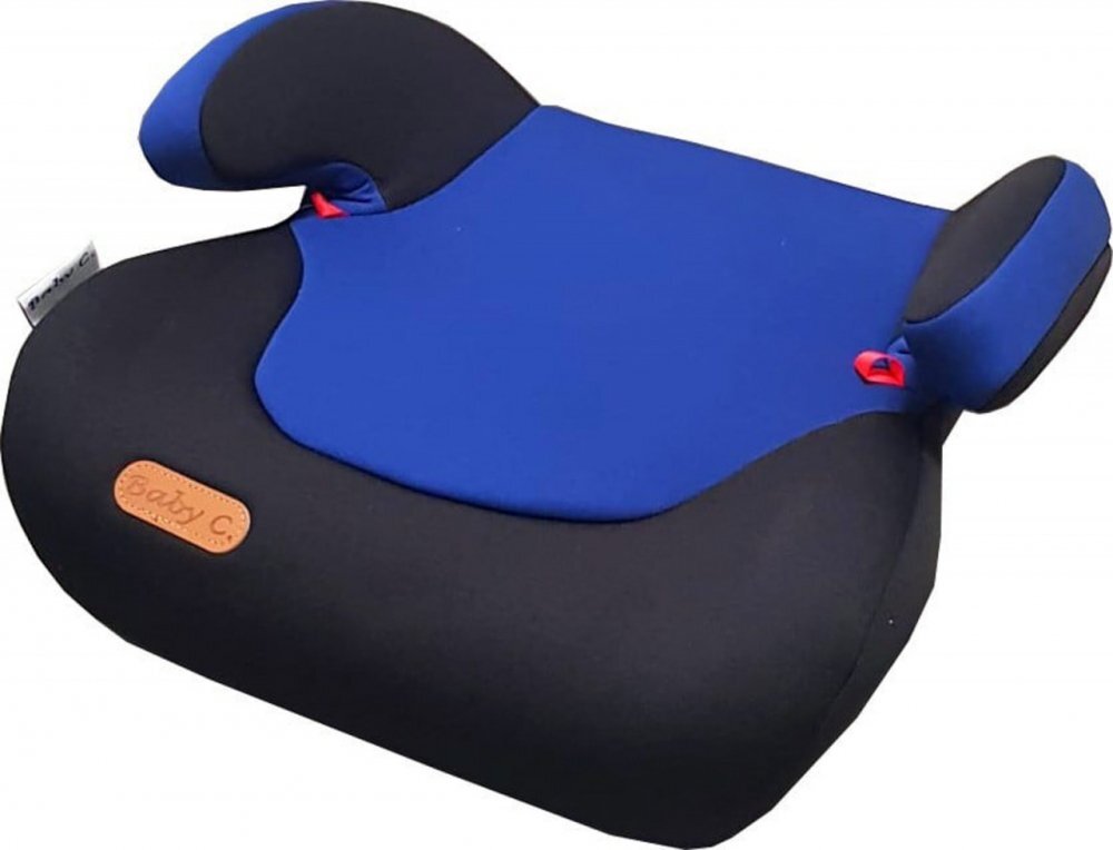 Novokids Inaltator auto cu manere Baby Care PRO Albastru cu Negru 15-36 kg Sistem de prindere in centura de siguranta Omologare R-129 i-Size Husa detasabila si lavabila