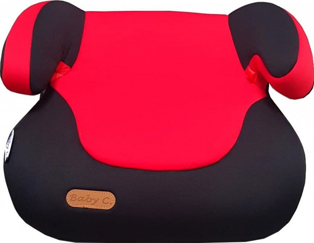 Novokids Inaltator auto cu manere Baby Care PRO Rosu Negru 15-36 kg Sistem de prindere in centura de siguranta Omologare R-129 i-Size Husa detasabila si lavabila