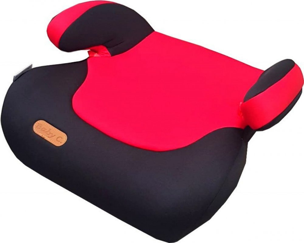 Novokids Inaltator auto cu manere Baby Care PRO Rosu Negru 15-36 kg Sistem de prindere in centura de siguranta Omologare R-129 i-Size Husa detasabila si lavabila