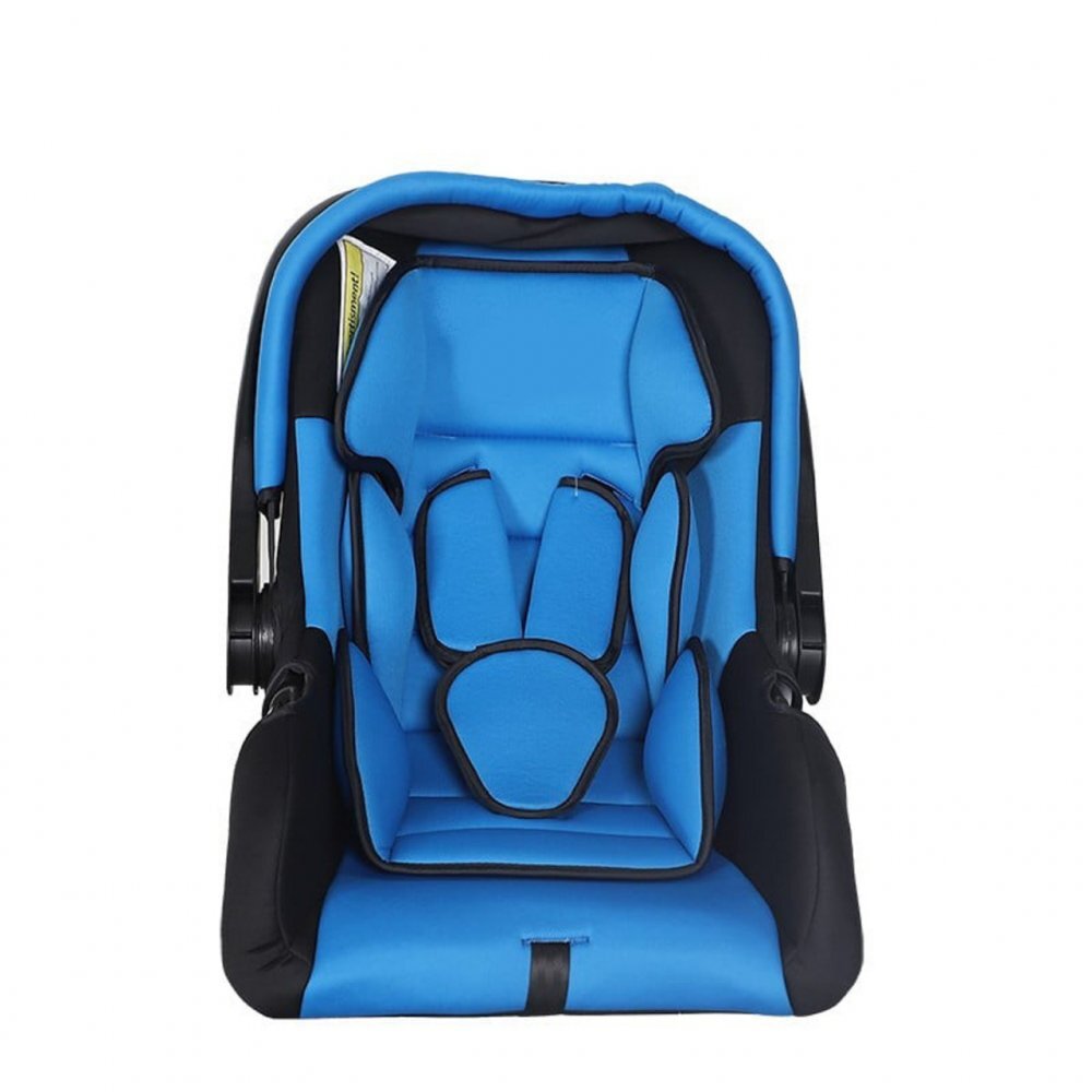 Novokids Scaun auto Safety Shell PRO Albastru Omologare R-129 i-Size Maner reglabil Captuseala confortabila Sistem de prindere in 5 puncte Greutate admisa 13 kg