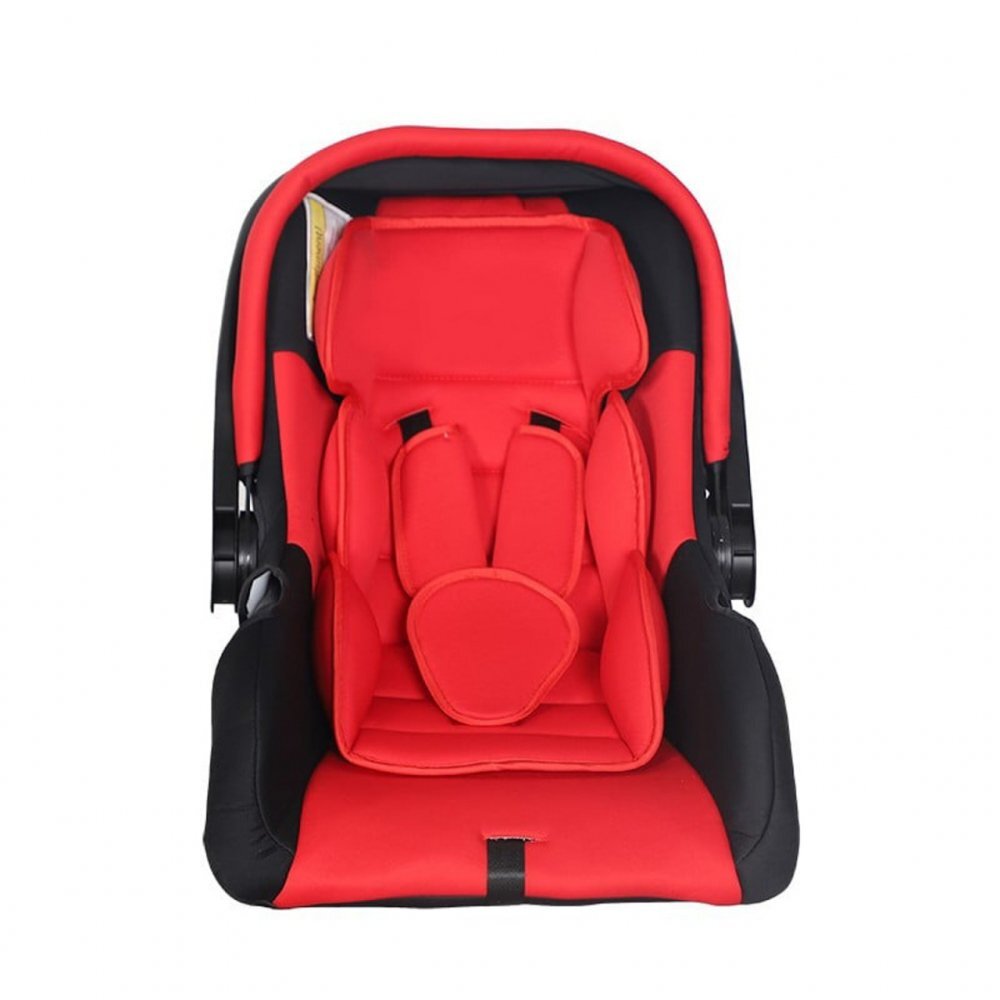 Novokids Scaun auto Safety Shell PRO Rosu Omologare R-129 i-Size Maner reglabil Captuseala confortabila Sistem de prindere in 5 puncte Greutate admisa 13 kg