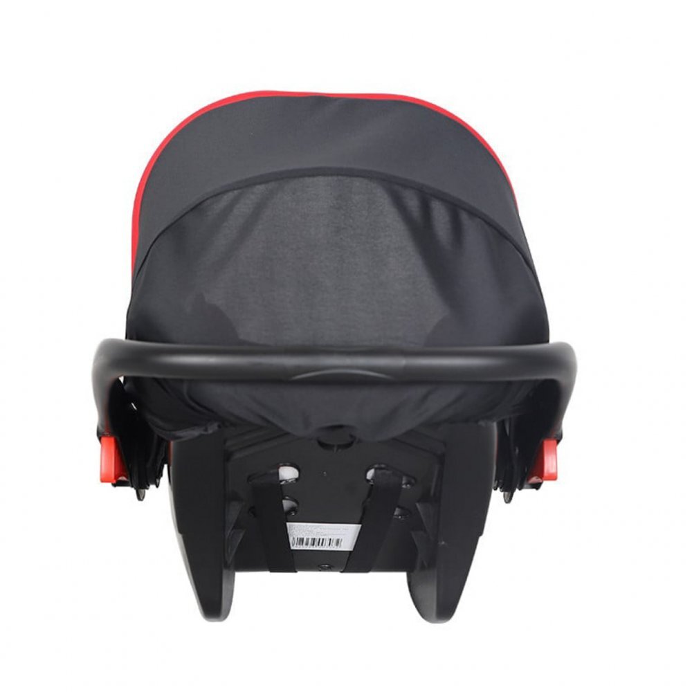 Novokids Scaun auto Safety Shell PRO Rosu Omologare R-129 i-Size Maner reglabil Captuseala confortabila Sistem de prindere in 5 puncte Greutate admisa 13 kg
