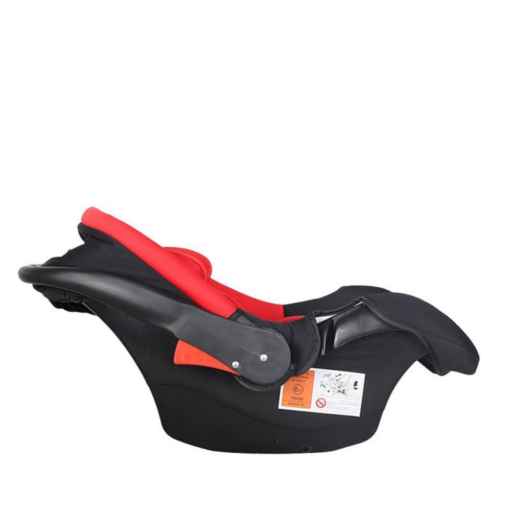 Novokids Scaun auto Safety Shell PRO Rosu Omologare R-129 i-Size Maner reglabil Captuseala confortabila Sistem de prindere in 5 puncte Greutate admisa 13 kg