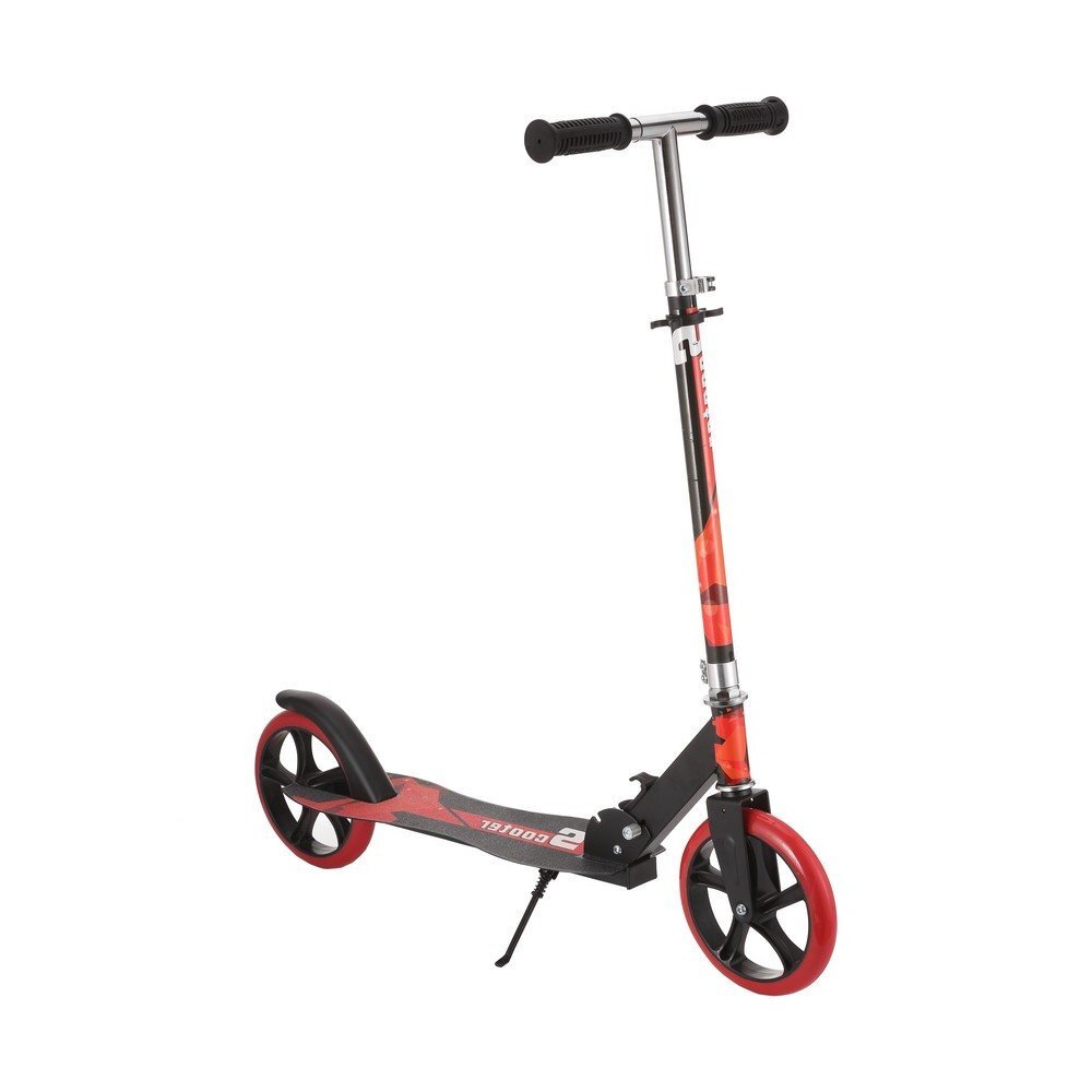 Novokids Trotineta pentru copii si adolescenti Storm Evo Pro Rosu greutate suportata 100 kg functie Super Brake maner reglabil pe inaltime diametru roata 200 mm
