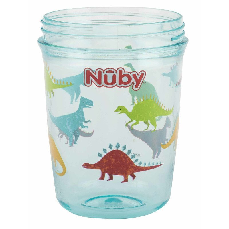 NUBY Cana cu manere 360 grade 6 luni+ Albastru