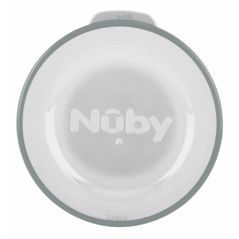 NUBY Cana cu manere 360 grade 6 luni + Gri