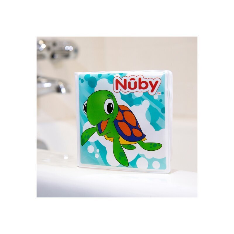 NUBY Carticica de colorat pentru baita cu animale 13x13x3 cm 4 luni+ multicolor