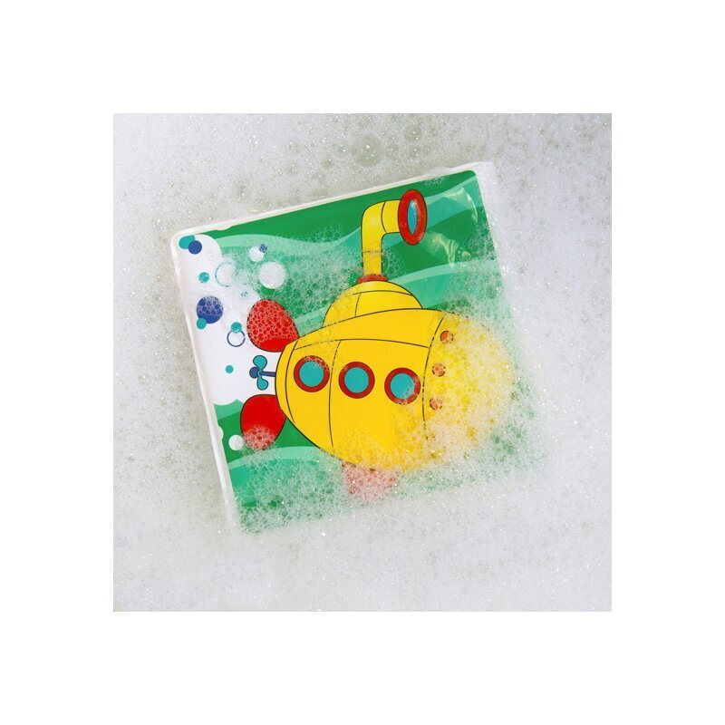 NUBY Carticica de colorat pentru baita cu animale 13x13x3 cm 4 luni+ multicolor