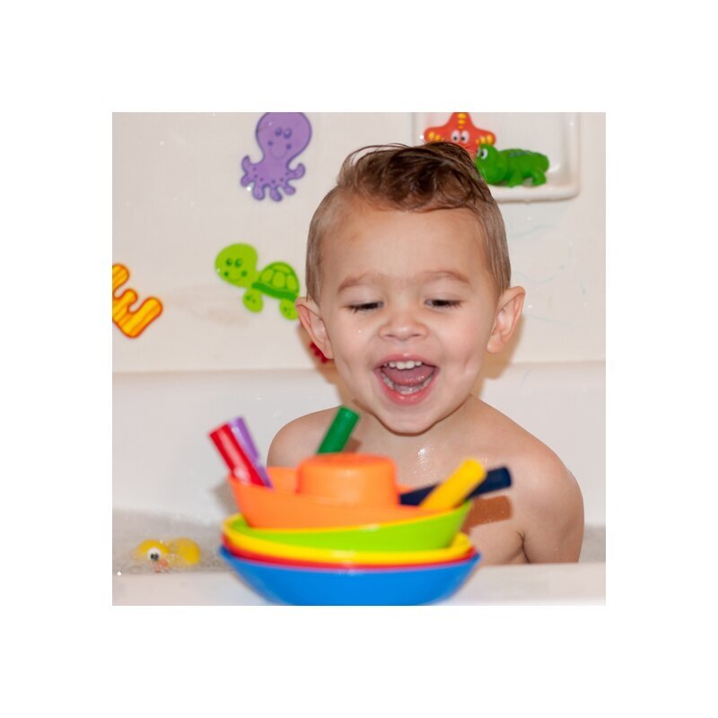 NUBY Set 5 creioane colorate pentru baie