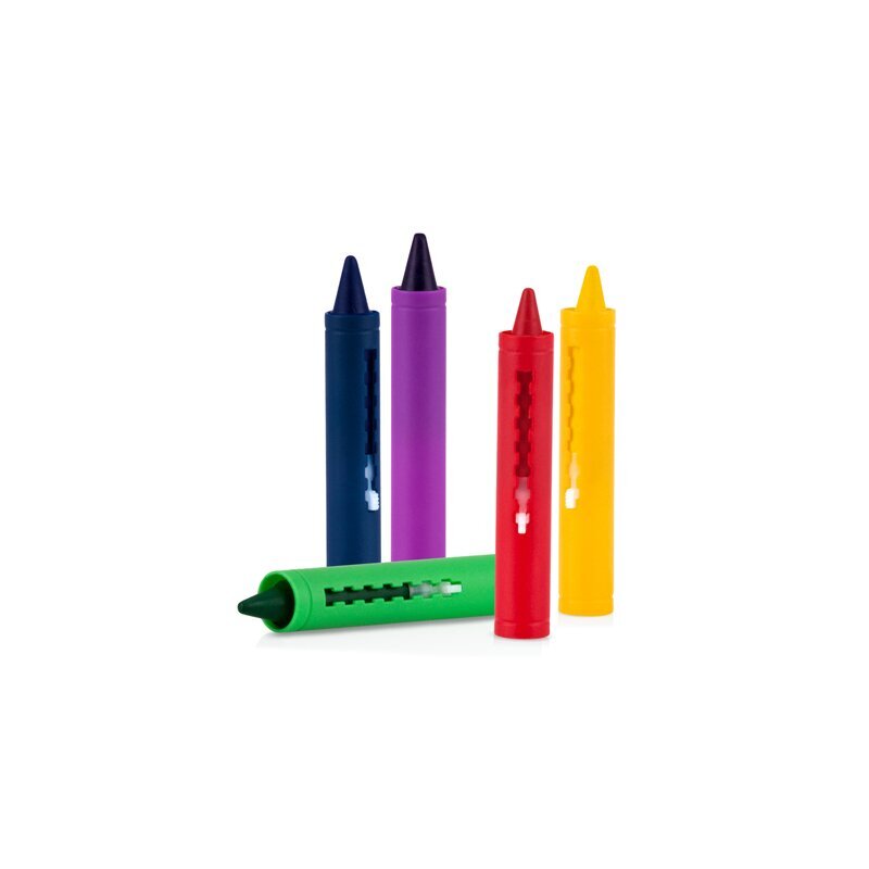 NUBY Set 5 creioane colorate pentru baie