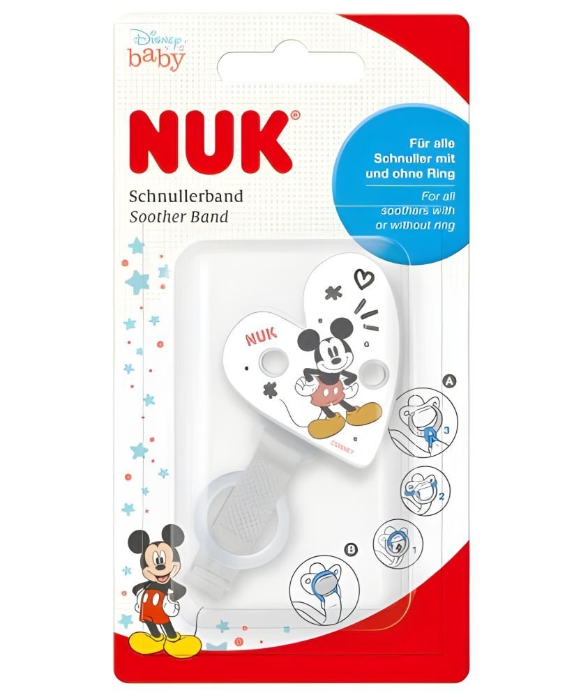 NUK Banda pentru suzeta Mickey