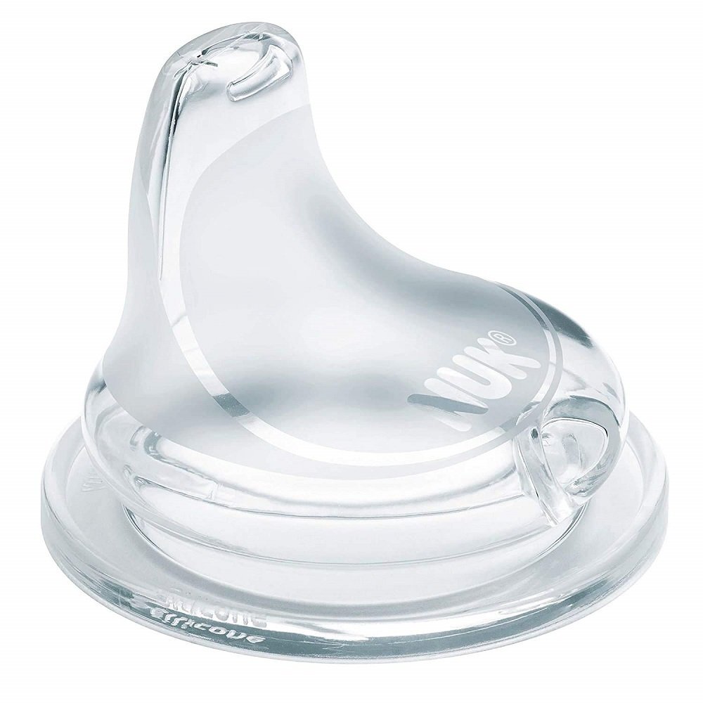 NUK Cana Active 300 ml cu adaptor silicon de la 12 luni roz