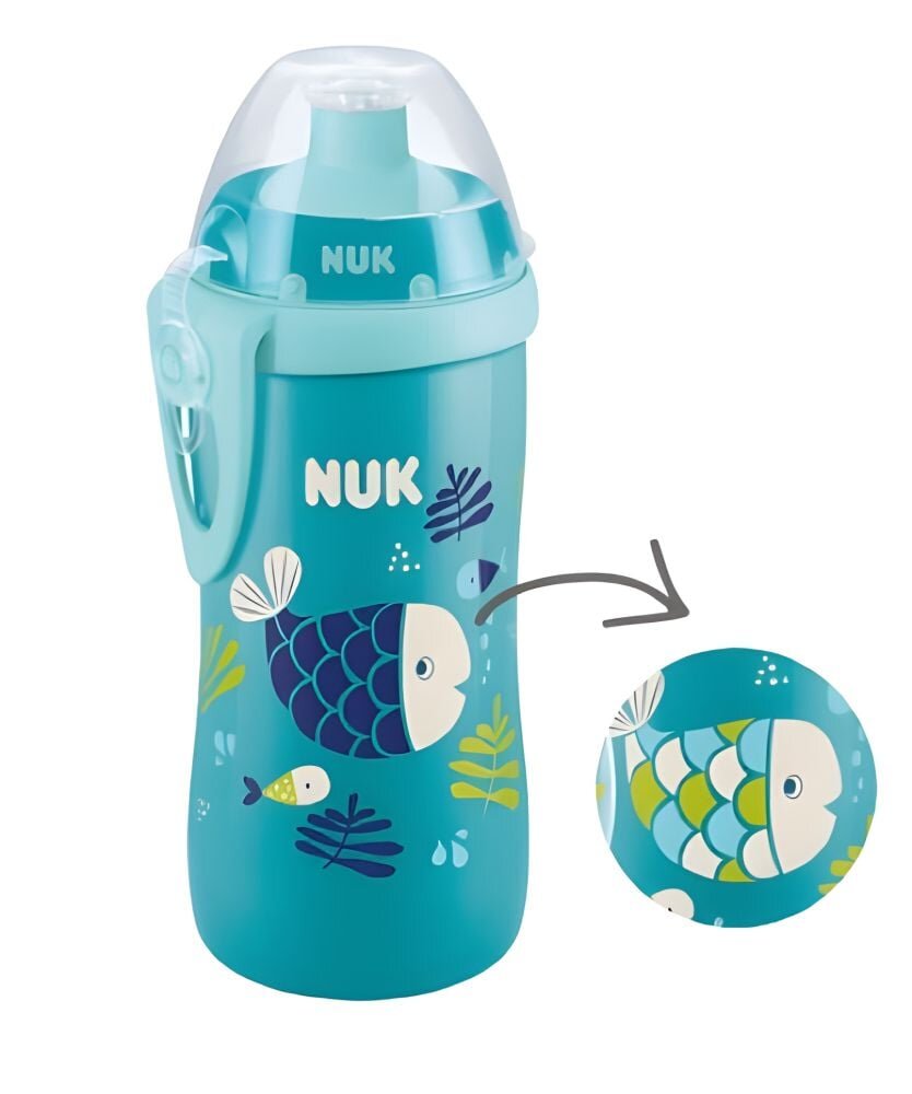 NUK Cana Junior Color Change 300 ml Albastru Peste