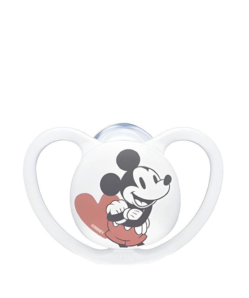 NUK Set 2 suzete din silicon Space Disney Mickey M2 6-18 luni