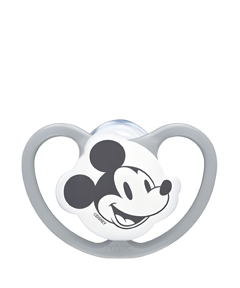 NUK Set 2 suzete din silicon Space Disney Mickey M2 6-18 luni