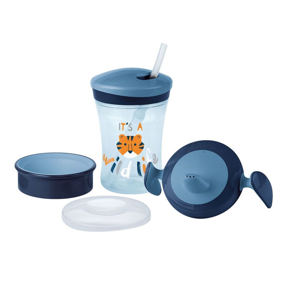NUK Set cana Evolution All-In-1 albastru