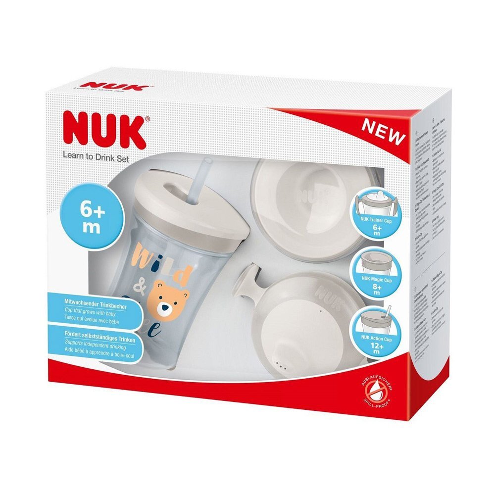 NUK Set cana Evolution All-In-1 gri