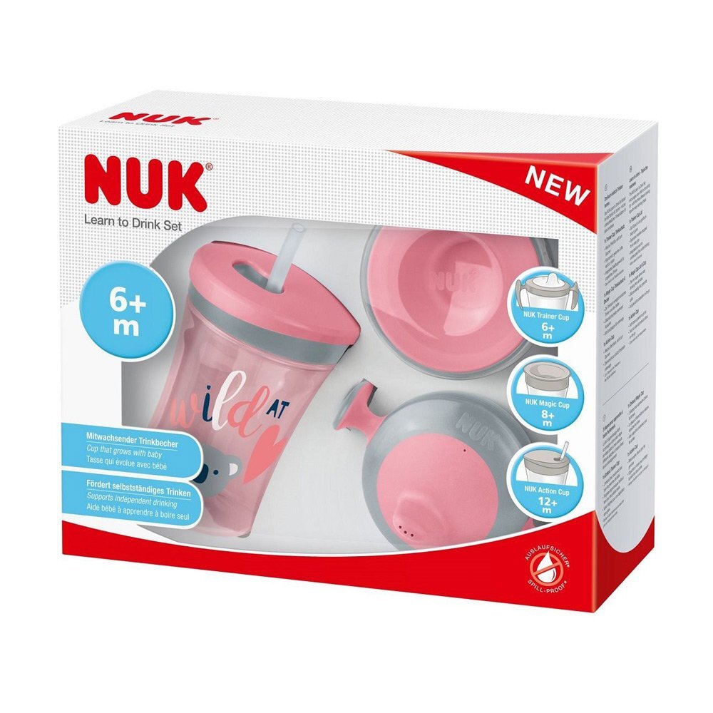 NUK Set cana Evolution All-In-1 roz